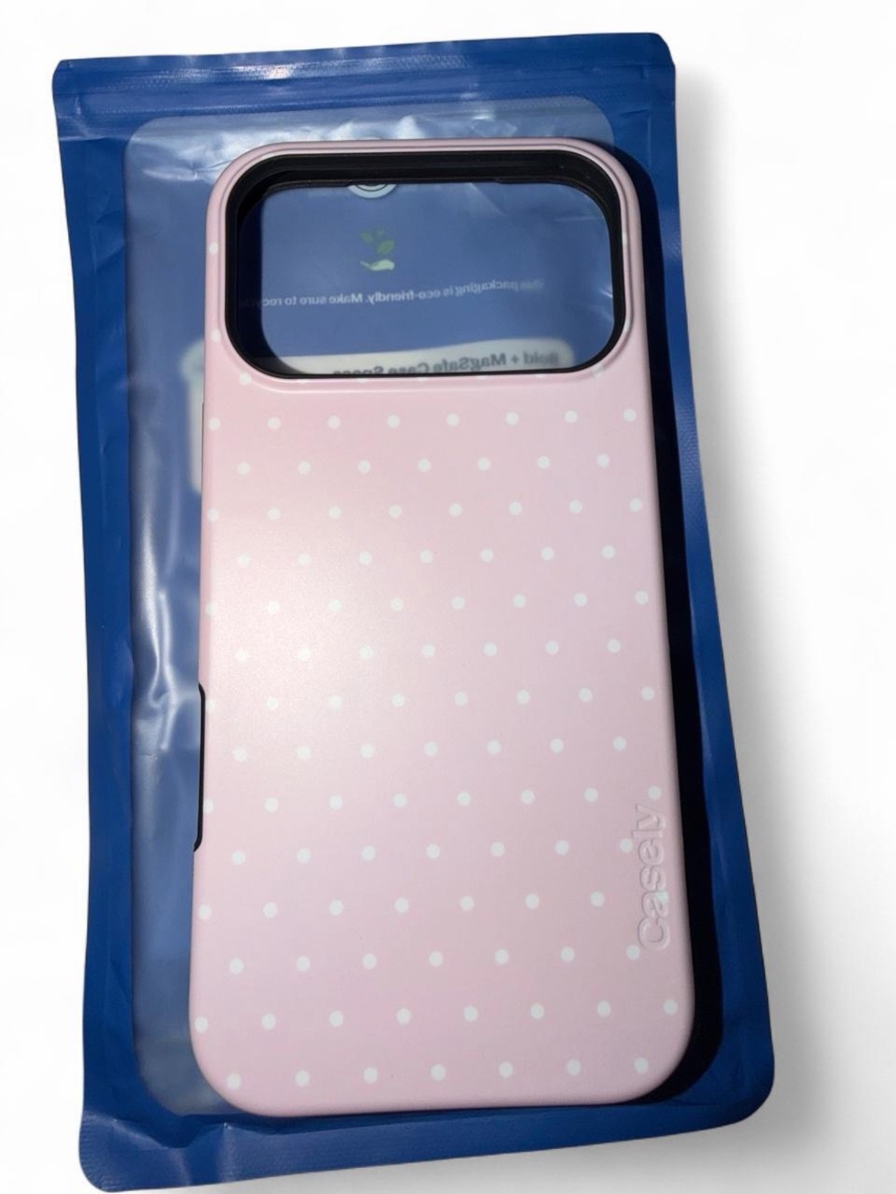 Pink Polka Dot Case 17 pro max